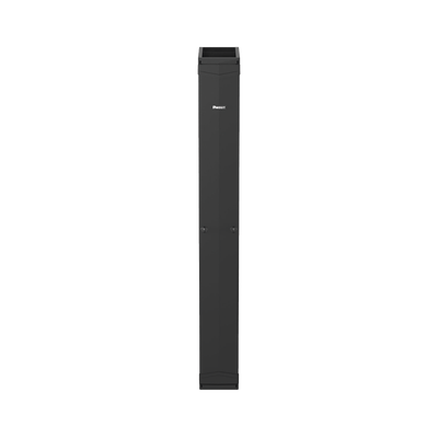 Organizador Vertical PatchRunner™, Doble (Frontal y Posterior), Para Rack Abierto de 45 Unidades, 10in de Ancho, Color Negro - imagen 3