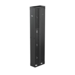 Organizador Vertical PatchRunner™, Doble (Frontal y Posterior), Para Rack Abierto de 45 Unidades, 10in de Ancho, Color Negro miniatura 1