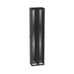 Organizador Vertical PatchRunner™, Doble (Frontal y Posterior), Para Rack Abierto de 45 Unidades, 12in de Ancho, Color Negro miniatura 3
