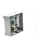 Fuente de Poder con Gabinete de 4 Salidas de 11 – 15 Vcc / 5 Amper / Voltaje de Entrada: 96 – 264 Vca / Soporta Protección contra Sobrecorriente de Salida, Protección contra Cortocircuito / Led Indicador miniatura 7