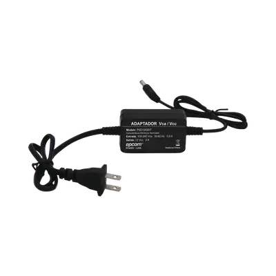 Fuente de Poder 12 Vcc / 2 Amp / Con Terminales de Extensión / Distancias de cable hacia Vca 50 cm / Distancia de cable hacia dispositivo de 50 cm - imagen 2