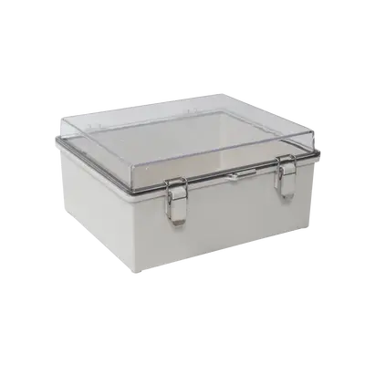 Gabinete ABS | Puerta Transparente | 170x220x110mm | Pared | IP66 - imagen 1