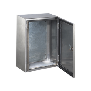 Gabinete Acero Inoxidable IP66 | 200x300x150mm | Intemperie | Con placa