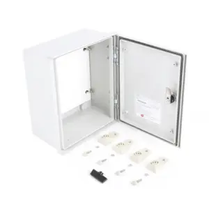 Gabinete Poliéster IP65 | Intemperie | 250x300x140mm | Con puerta