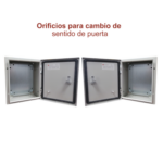 Gabinete Acero IP66 | Intemperie | 250x300x150mm | Con puerta miniatura 5
