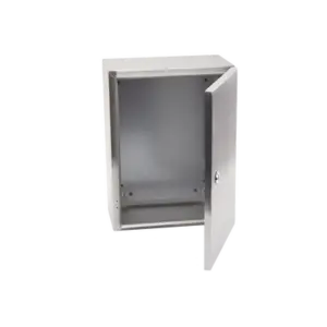 Gabinete Acero Inoxidable IP66 | 300x400x200mm | Intemperie | Con placa