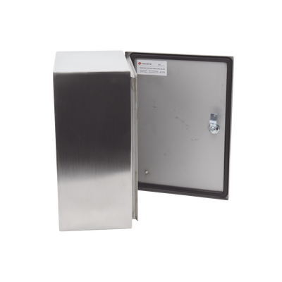 Gabinete Acero Inoxidable IP66 | 300x400x200mm | Intemperie | Con placa - imagen 5
