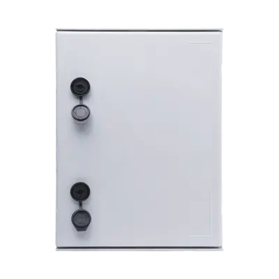 Gabinete Poliéster IP65 | Intemperie | 300x400x200mm | Con puerta - imagen 2