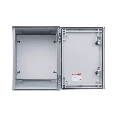 Gabinete Poliéster IP65 | Intemperie | 300x400x200mm | Con puerta - imagen 4