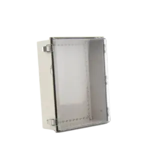 Gabinete ABS | Puerta transparente | 350x460x160mm | Intemperie