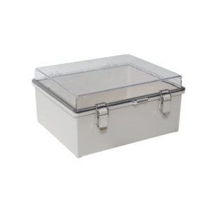Gabinete ABS | Puerta transparente | 350x460x160mm | Intemperie