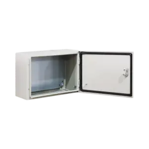 Gabinete Acero IP66 | Intemperie | 400x300x300mm | Con puerta
