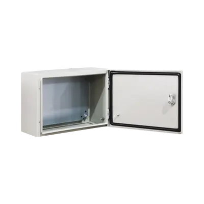 Gabinete Acero IP66 | Intemperie | 400x300x300mm | Con puerta - imagen 3