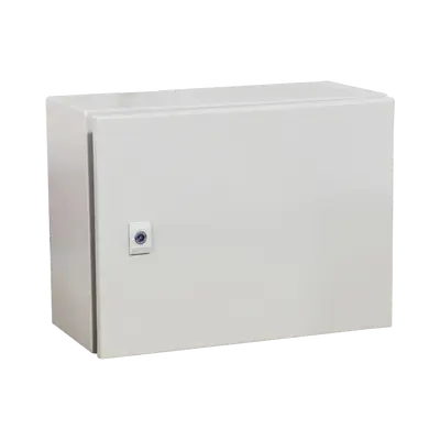 Gabinete Acero IP66 | Intemperie | 400x300x300mm | Con puerta - imagen 1