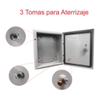 Gabinete IP66 | Acero | 400x400x200mm | Pared | Con puerta miniatura 7