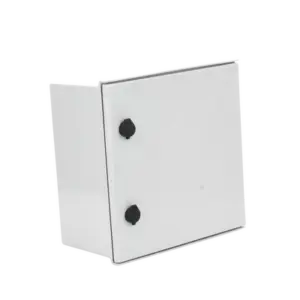 Gabinete Poliéster IP65 | Intemperie | 400x400x200mm | Con puerta