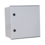 Gabinete Poliéster IP65 | Intemperie | 400x400x200mm | Con puerta miniatura 1