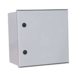 Gabinete Poliéster IP65 | Intemperie | 400x400x200mm | Con puerta