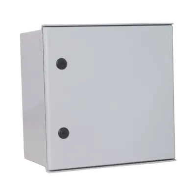 Gabinete Poliéster IP65 | Intemperie | 400x400x200mm | Con puerta - imagen 1
