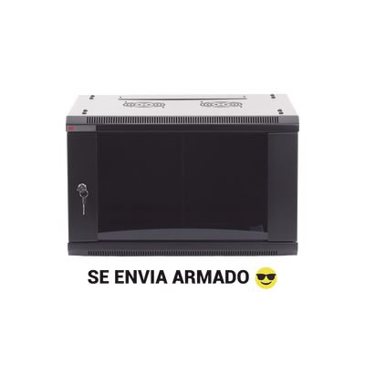 Gabinete Precision | 6U | 450mm | Con puerta - imagen 1