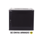 Gabinete PRECISION | 9U | 450mm | Con puerta miniatura 1