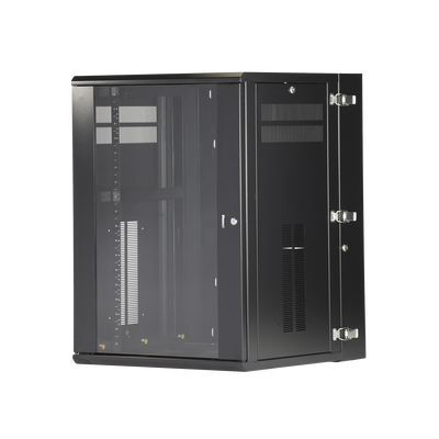 Gabinete PanZone | 18U | 635mm | Pared con puerta - imagen 1