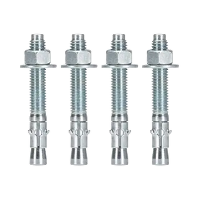 Kit de Anclaje a Piso, Para Rack de 2 o 4 Postes, Fabricado en Acero, 4 Piezas - imagen 1