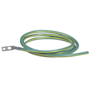 Kit de Jumper para Conexión de Gabinete o Rack de Telecomunicaciones a Barra de Tierra Física, 6 AWG, 1.52 m de Largo