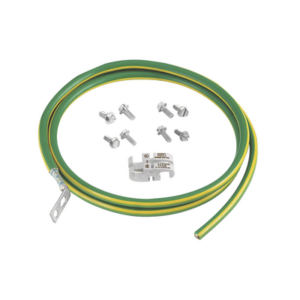 Kit de Jumper para Conexión de Gabinete o Rack de Telecomunicaciones a Barra de Tierra Física, 6 AWG, 1.52 m de Largo