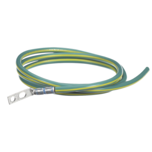Kit de Jumper para Conexión de Gabinete o Rack de Telecomunicaciones a Barra de Tierra Física, 6 AWG, 1.52 m de Largo