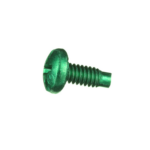Tornillo de Unión a Tierra, #12-24 x 1/2, Color Verde, Bolsa de 100 Piezas miniatura 2