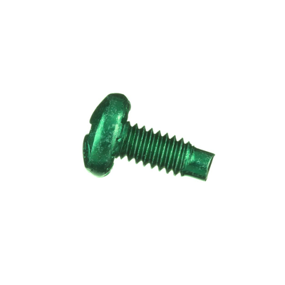 Tornillo de Unión a Tierra, #12-24 x 1/2, Color Verde, Bolsa de 100 Piezas - imagen 1