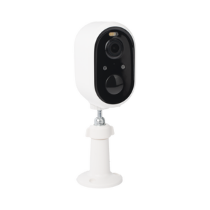 Cámara IP de Batería (Gran Angular) 3 Megapixel | WiFi | Audio Bidireccional | Batería Recargable 5200 mAh | IP65 |Exterior con Protección| Estadísticas de Energía | Detección de Humanos | Incluye Panel So