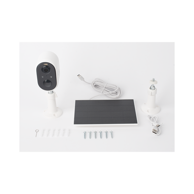 Cámara IP de Batería (Gran Angular) 3 Megapixel | WiFi | Audio Bidireccional | Batería Recargable 5200 mAh | IP65 |Exterior con Protección| Estadísticas de Energía | Detección de Humanos | Incluye Panel So - imagen 4