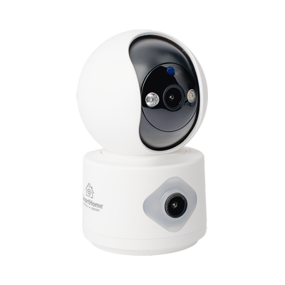 Camara doble lente 3mp| Wifi| autoseguimiento| Detección de movimiento| audio de 2 vias| almacenamiento hasta 128GB - imagen 2