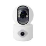 Camara doble lente 3mp| Wifi| autoseguimiento| Detección de movimiento| audio de 2 vias| almacenamiento hasta 128GB miniatura 1