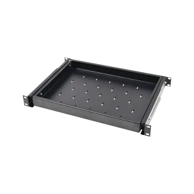 Charola Deslizable para Rack de 19″, 30 cm de Profundidad, 1U - imagen 2