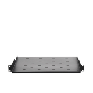 Charola para Soportar Equipos en Rack de 19, Profundidad de 34 cm, Color Negro, 1U
