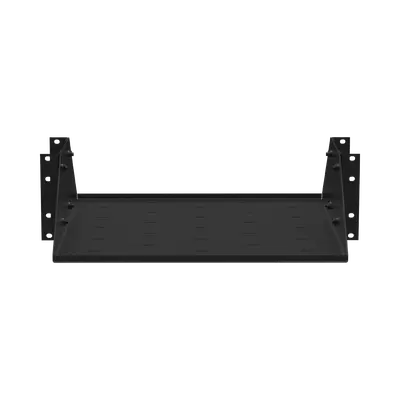 Charola para Soportar Equipos en Rack de 19″, Profundidad Ajustable hasta 484 mm. 150 Kg de Carga, Compatible con Racks de Doble Perforación, 3U - imagen 3
