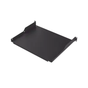 Charola para Soportar Equipos en Rack de 19 in, Profundidad de 34 cm, Color Negro, 1U