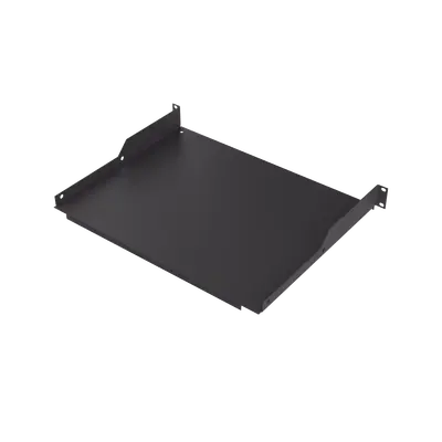 Charola para Soportar Equipos en Rack de 19 in, Profundidad de 34 cm, Color Negro, 1U - imagen 1
