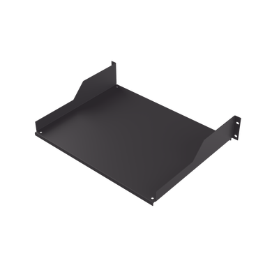 Charola para Soportar Equipos en Rack de 19 in, Profundidad de 34 cm, Color Negro, 2U - imagen 1