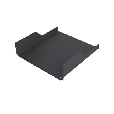 Charola para Soportar Equipos en Rack de 19 in, Profundidad de 50 cm, Color Negro, 3U - imagen 1