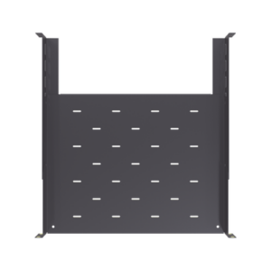 Charola para Gabinetes y Racks de Pared de 4 puntos de Fijación, Profundidad Ajustable de 347 a 489 mm