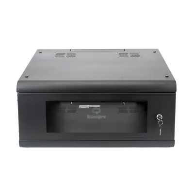 Gabinete LINKEDPRO SR-1904-GN2G | 4U | 635mm | Pared con puerta - imagen 1