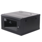 Gabinete LINKEDPRO SR-1906-GN2G | 6U | 600mm | Pared Con puerta miniatura 4