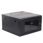 Gabinete LINKEDPRO SR-1906-GN2G | 6U | 600mm | Pared Con puerta miniatura 6
