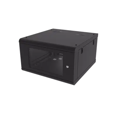 Gabinete LINKEDPRO SR-1906-GN2G | 6U | 600mm | Pared Con puerta - imagen 1