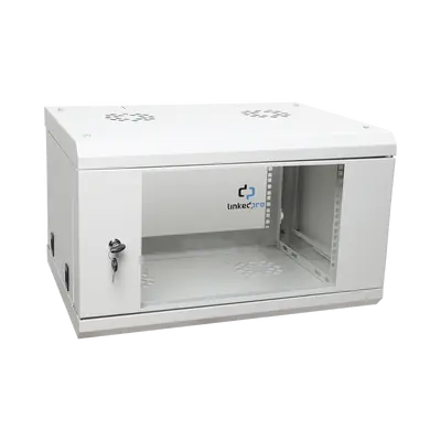 Gabinete LINKEDPRO SR1906LH3GW | 6U | 450mm | Pared con puerta - imagen 2