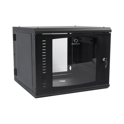 Gabinete Abatible de Pared | 9U | 450mm | Con puerta - imagen 2